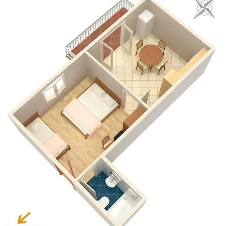 With A Parking Space - 5246 Appartement *